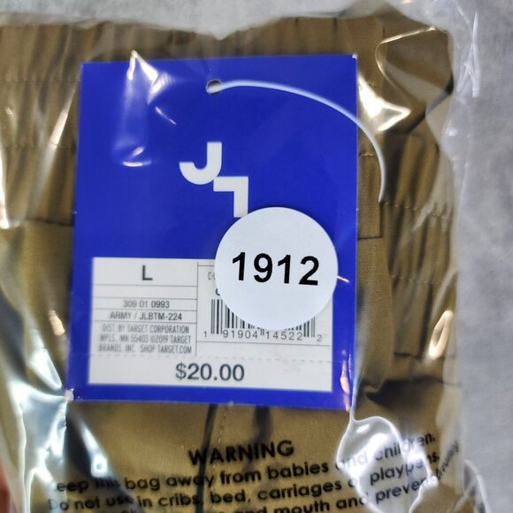 Womens Joy Lab Army Green Running Shorts 2" Inseam Elastic Waist Polyester L - Picture 7 of 7